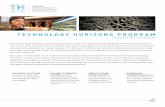 Technology horizons program - IFTF · IFTF’s Technology Horizons program anticipates future forces in science and technology that will ... emerging forms of ... them to clean the