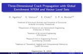 Three-Dimensional Crack Propagation with Global …orbilu.uni.lu/bitstream/10993/22420/1/presentation.pdf · Three-Dimensional Crack Propagation with Global Enrichment XFEM and Vector