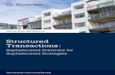 Fannie Mae Multifamily FANNIE MAE MULTIFAMILY Structured Transactions: Sophisticated Solutions for Sophisticated Strategies 3 Rely on us to help you accomplish your business goals