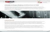 A Guide to Proper Picking and Exercises to Help - JamPlaymedia-ecl.jamplay.com/plc/xmas2015/toolkit/Proper Alternate Picking... · A Guide to Proper Picking and Exercises to Help
