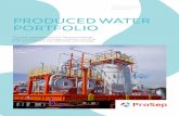 © PROSEP 2015 PRODUCED WATER PORTFOLIOprosep.com/wp-content/uploads/2015/04/0315-Produced-Water... · filtration media. DEEP BED NUTSHELL FILTER BENEFITS + Reduced backwash frequency