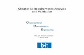 Chapter 5: Requirements Analysis and Validation€¦ ·  · 2016-03-072016-03-07 · Chapter 5: Requirements Analysis and Validation. ... System Design Object Design Implemen-tation