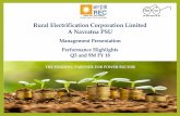 Rural Electrification Corporation Limited A … Electrification Corporation Limited A Navratna ... recommendation to buy or sell any securities of Rural Electrification Corporation