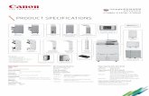 Canon imageRUNNER ADVANCE C7500 Series Spec …downloads.canon.com/nw/pdfs/copiers/iRADVC7500rs_SpSht.pdf · Finishing Capabilities Standard: Collate, Group With Finishers: Collate,
