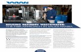 Reusing RefineRy wastewateR: the MBr approach in saudi … · Refineries, for instance, discharge approximately ... minimizing membrane fouling and reducing clean-in-place requirements