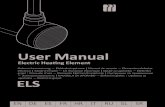 User Manual - Radiator | Bial.si · User Manual Electric Heating ... late you on the purchase of this great product and wish ... 15. Please forward this instruction manual to the