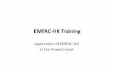 EMFAC HK Training Project... · Overview • Understand how EMFAC‐HK works at the project level • Discuss how highways, intersections, and off‐ network areas can be characterized