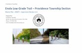 Master Plan DRAFT Supervisors Review v1 - Est. 1823providencetownship.com/wp-content/uploads/2013/08/Enola_Low_Gra… · Enola Low‐Grade Trail – Providence Township Section Master