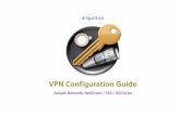 VPN Configuration Guide€¦ · VPN Configuration Guide Juniper Networks NetScreen / SSG / ISG Series. ... Under the copyright laws, this manual may not be copied, in whole or in