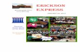 ERICKSON EXPRESS - Bloomingdale School District 131).pdf · Performance Based Assessment: ... Please refer to the Weekly Erickson Express for up-to-date list of ac vi es and ... Plans