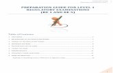 PREPARATION GUIDE FOR LEVEL 1 REGULATORY EXAMINATIONS (RE ...re-fpi.s3.amazonaws.com/FSB Preparation_guide.pdf · Preparation guide Regulatory examinations Level 1 2 1. DISCLAIMER