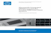 Waveguide-Integrated MEMS Concepts for Tunable Millimeter ...705226/FULLTEXT01.pdf · Waveguide-Integrated MEMS Concepts for Tunable Millimeter-Wave Systems ZARGHAM BAGHCHEHSARAEI