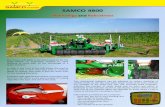 Présentation PowerPoint - Biodegradable Film ... · compaction in the seed row. The SAMCO 4800 drill is equipped with a front tank of 1200L This tank includes: ... Each roll of film
