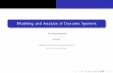 Modeling and Analysis of Dynamic Systems - ETH Z and Analysis of Dynamic Systems Dr. Guillaume Ducard Fall 2017 Institute for Dynamic Systems and Control ETH Zurich, Switzerland G.