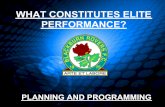 WHAT CONSTITUTES ELITE PERFORMANCE? - …Rovers+Elite... · Modernised training with low volume ... - Frequency - Specificity Supercompensation ... cycling to exhaustion increased