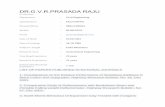 DR.G.V.R.PRASADA RAJU - pragati.ac.inpragati.ac.in/wp-content/uploads/2017/06/Prasada-Raju-Sir-profile.pdf · Evaluation of the Properties of Fly Ash on Strength and Swelling Aspect