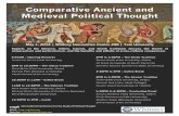Comparative Ancient and Medieval Political Thoughtwarpweftandway.com/images/2014/04/Poster.ComparativeAncients.Fi… · Experts on the Chinese, Indian, Islamic, and Greek traditions