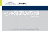 THE IMPORTANCE OF ADV ANCED PHYSICAL AND MATHEMATICAL ... · MARCH 2015 THE IMPORTANCE OF ADV ANCED PHYSICAL AND MATHEMATICAL SCIENCES TO THE AUSTRALIAN ECONOMY Prepared by the Centre