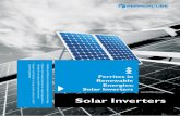 Solar Inverters - Elna Magnetics · Solar Inverters Ferrites in Renewable ... Solar Inverter Application Matrix ... The information presented in this document does not form part of