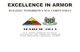 BUILDING TOMORROW’S NCO CORPS TODAY MOI... · building tomorrow’s nco corps today march 2014 u.s. army armor school office of the chief of armor fort benning, georgia 31905