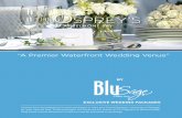 THE OSPREY’S - BluSage Cateringblusagecatering.com/menus/blusage-osprey-menu.pdfEXCLUSIVE WEDDING PACKAGES BY Choose from the following inclusive packages or have your Event Designer