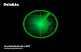 Uganda Budget Insights 2017 - Deloitte US · Uganda Budget Insights 2017 ... rendering accounting, business, financial, investment, ... The works and transport sector has been allocated