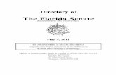 The Florida Senate - Welcome : Online Sunshine · DIRECTORY THE FLORIDA SENATE Senator District Office Tallahassee Office ALEXANDER, JD (R) 17th District Spouse: Cindy (863) 679-4847