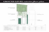 GROUND LEVEL exterior floor plan - SLS Hotels · (L X W) HEIGHT RECEPTION DINING ... TOWER PENTHOUSE floor plan N > Room Dimensions & Seating Capacity AREAHEIGHTRECEPTION DINING Interior