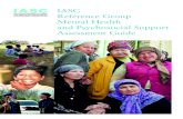 IASC Reference Group Mental Health and Psychosocial ... · PDF fileIASC Reference Group Mental Health and Psychosocial Support Assessment ... Mental Health and Psychosocial Support
