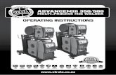 OPERATING INSTRUCTIONS - Strata · advancemig 350/500 operating instructions multi-process mig welder  igbt inverter technology direct current output constant current