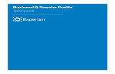 BusinessIQ Premier Profile SM - Experian Secure Control … · e 2 Evaluated risk at a glance Evaluate risk at a glance Premier Profile Report is designed to quickly highlight the