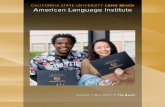 American Language Institute - California State University ... · ... TOEFL Waiver/English Proficiency Waiver for undergraduate students • ... Grammar Reading/Writing/ ... IELTS,