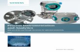 Process Instrumentation and Analytics - … · lenges faced by glass manufacturers, original ... Siemens process instrumentation and analytics products, ... analyzer for fast in-situ