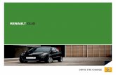 RENAULT CLIO - Eurolease Direct · WHO BETTER THAN RENAULT TO SERVICE YOUR RENAULT? Your new Renault Clio is covered by a 3-year warranty package – the ﬁ rst 2 years of unlimited