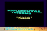 English Grade 8 3rd Quarter - Rex Interactiverexinteractive.com/UserFiles/IM/Pointers-English-2/Supplemental... · English Grade 8 3rd Quarter. 2. 3 3rd Quarter Grade 8 Supplemental