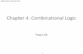 Chapter 4. Combinational Logic - Tong In Oh - Hometioh.weebly.com/uploads/2/5/4/3/25433593/mano_ch04_ti.pdfDigital Design, Kyung Hee Univ. 5 4.3 Analysis Procedure • Determine the