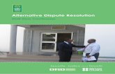 Alternative Dispute Resolution - British Council · The process is cheaper than litigation ... Alternative dispute resolution is not a new concept within Nigeria. Mediation was one