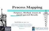Purpose, Method, Issues & (un)Expected Results - CCTST Dilts 2011-09... · Process Mapping Purpose, Method, Issues & (un)Expected Results David Dilts PhD, MBA, CMA Director of Clinical