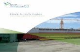 Dock and Lock Gates - Royal HaskoningDHV · Renowned the world over for the design of gates for dry docks, locks and impounded basins, Royal HaskoningDHV is proud to be the industry