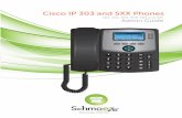 Cisco IP 303 and 5XX Phones - Sangomaliterature.schmoozecom.com/Phones/Userguides/Cisco303-5XX/Admin... · Cisco IP 303 and 5XX Phones Admin Guide Schmooze Com Inc. 303, 501, 504,
