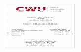 CENTRAL WASHINGTON UNIVERSITY · Web viewThe degree also includes airline style ground school and advanced FTD training in multiengine turboprop and turbojet aircraft systems and