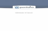 Administer DI Server - Pentahodemo.pentaho.com/pentaho/docs/pdi_admin_guide.pdfPentaho Data Integration (PDI) allows you to define connections to multiple databases provided by multiple