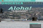 U. S. SUBMARINES… B ECAUSE STEALTH MATTER … ECAUSE STEALTH MATTER S Aloha! USS Hawaii Arrives in Pearl Harbor Enterprise Watch Washington Watch Letters to the Editor Downlink 1