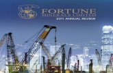 FORTUNE - s1.q4cdn.coms1.q4cdn.com/337451660/files/2011 Annual Review Fortune Minerals... · Fortune was successful in attracting POSCO as its first stage 20% joint venture partner