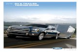 2016 RV & TRAILER TOWING GUIDE - fleet.ford.com · 2016 RV & TRaileR Towing guide ... See your Ford dealership sales consultant for a Commercial ... Class IV Heavy-Duty Trailer Towing