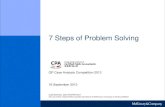 7 Steps of Problem Solving - mms.prnasia.commms.prnasia.com/hkicpa/20130916/archived/presentation2.pdf · 7 Steps of Problem Solving QP Case Analysis Competition 2013 ... McKinsey
