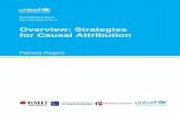 Overview: Strategies for Causal Attribution · Overview: Strategies for Causal Attribution, Methodological Briefs: Impact Evaluation 6, UNICEF Office of Research, Florence. ... theory