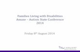 Families Living with Disabilities Amaze – Autism State ...  Living with Disabilities Amaze – Autism State Conference ... $18,201 - $37,000 . 19% : $3,572 . ... see next slide
