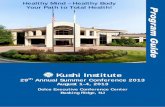 Kushi Institute - Yahoolib.store.yahoo.net/lib/yhst-66062714641292/SC2013-ProgramGuide.pdf · Kushi Institute 29th Annual Summer Conference 2013 August 1-4, 2013 Dolce Executive Conference
