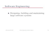 u Designing, building and maintaining large software systemsbmitchell/course/mcs451/Ch_1.pdf · ©Ian Sommerville 1995 Software Engineering, 5th edition. Chapter 1 Slide Objectives
